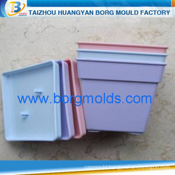 Thick multi-color plastic flowerpot mold/ injection mould